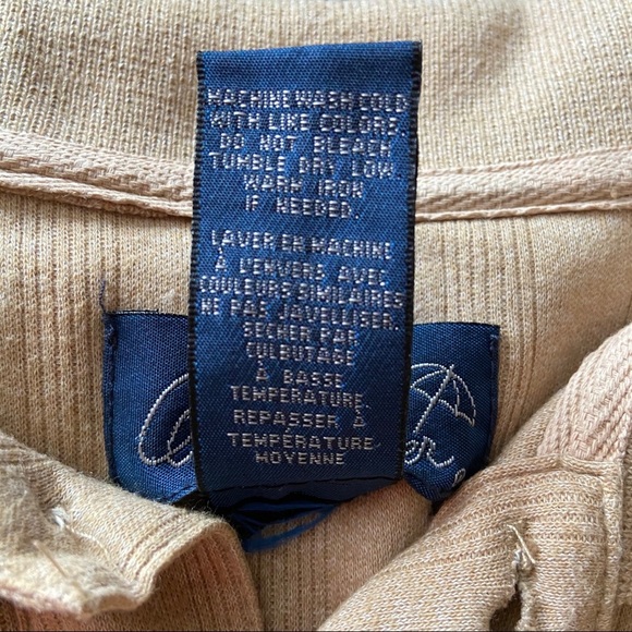 Arnold Palmer Tan Golf Polo Shirt, size Small - Picture 5 of 5